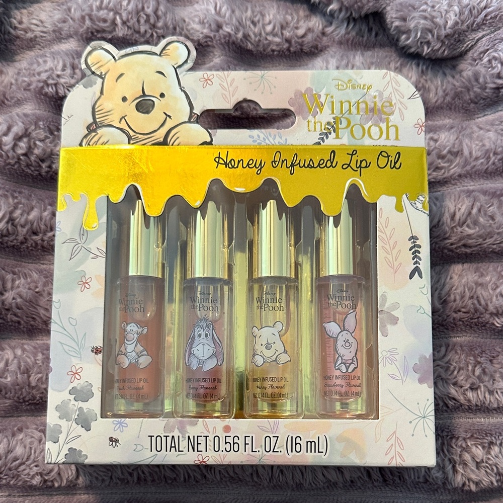 Disney Winnie the Pooh Honey Lip Oil Collection